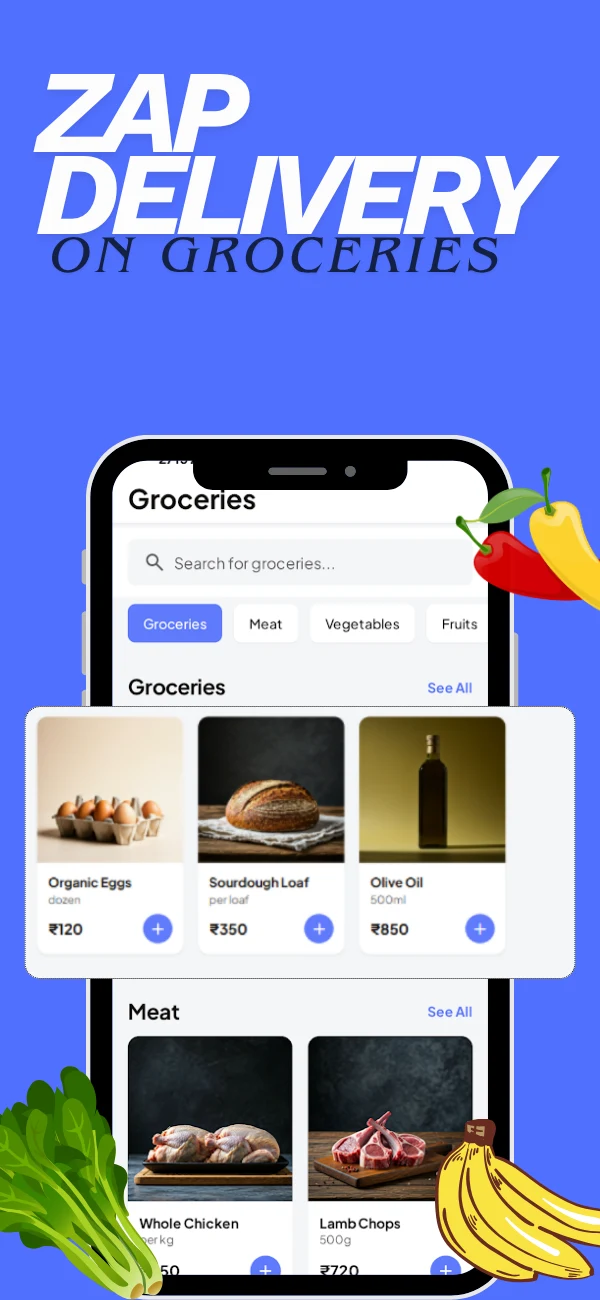 Eatzap : Food Delivery App screenshot
