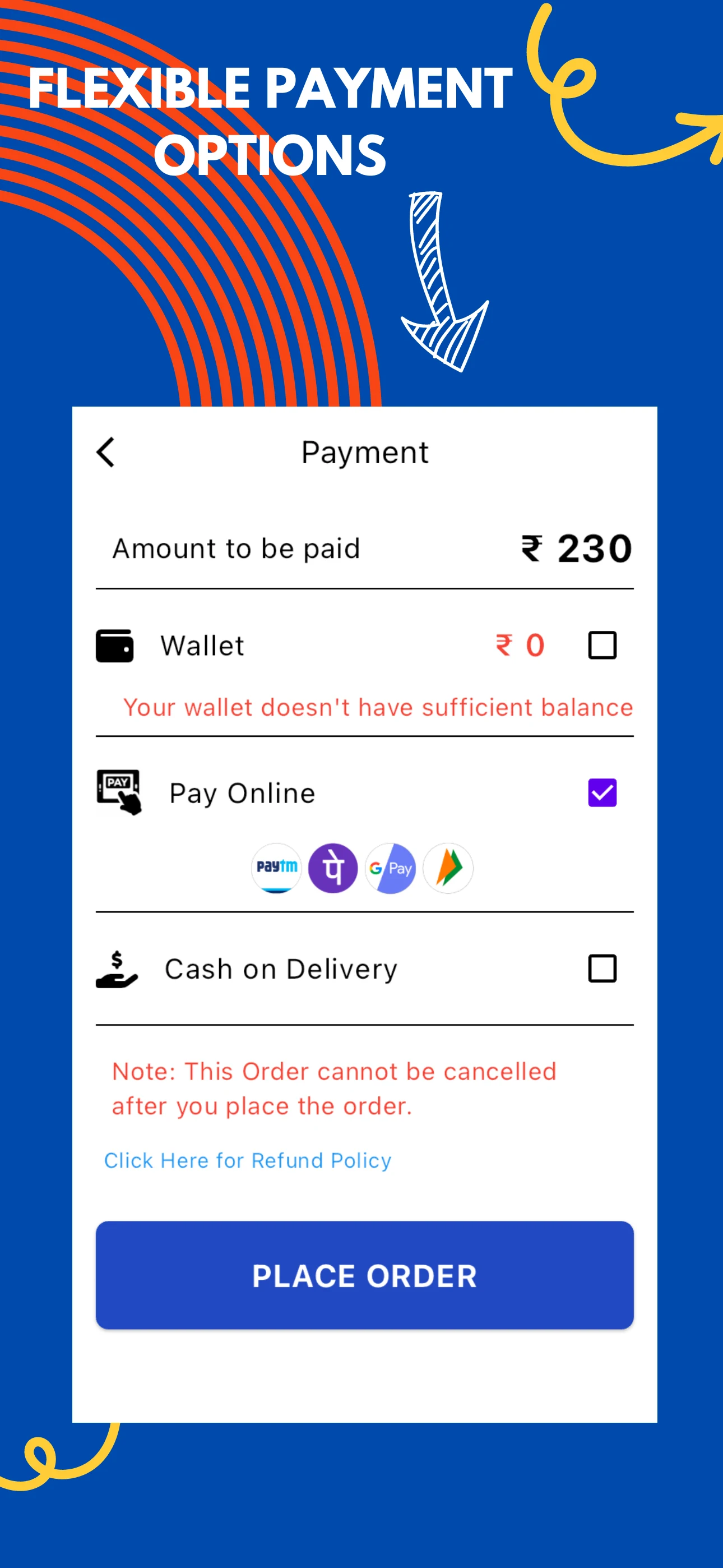 Eatzap : Food Delivery App screenshot