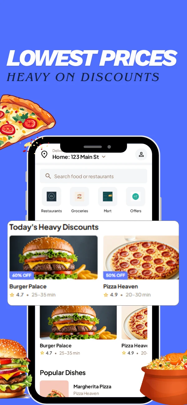 Eatzap : Food Delivery App screenshot